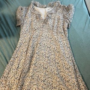 MADEWELL Chiffon Floral Dress: Size 10